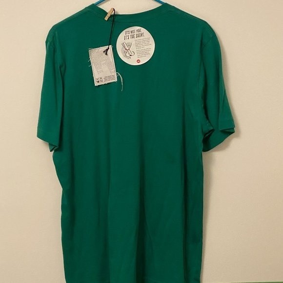 Canvas Bella-Canvas, Men's T-shirt, Size L, Green with Evolved on the front - Picture 5 of 6